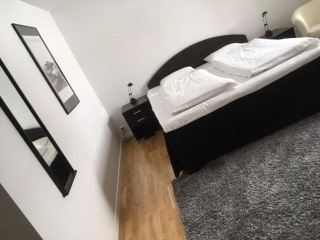 Postel nebo postele na pokoji v ubytování Borrby Frö B&B