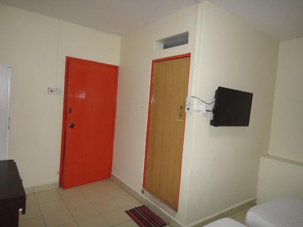 TV a/nebo společenská místnost v ubytování Hotel Ocean