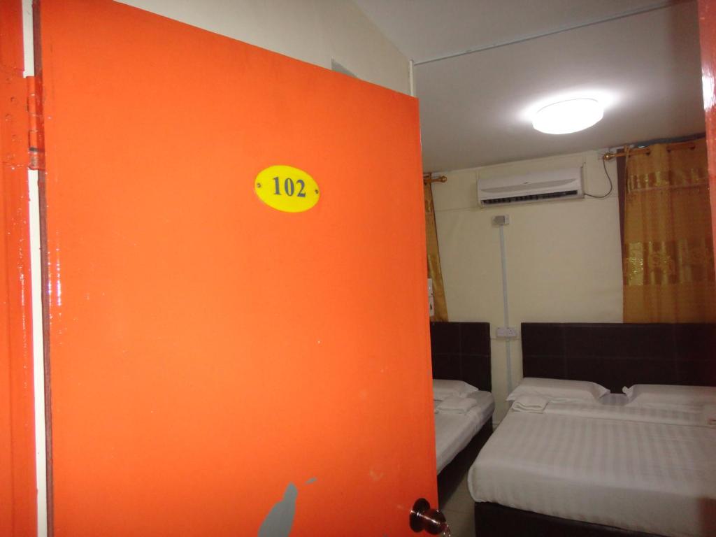Postel nebo postele na pokoji v ubytování Hotel Ocean