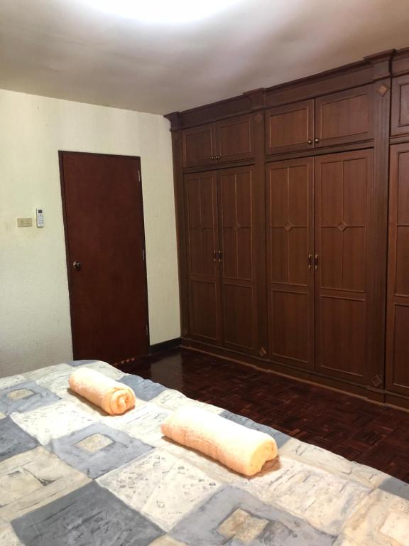 Postel nebo postele na pokoji v ubytování Dikachaya Hostel