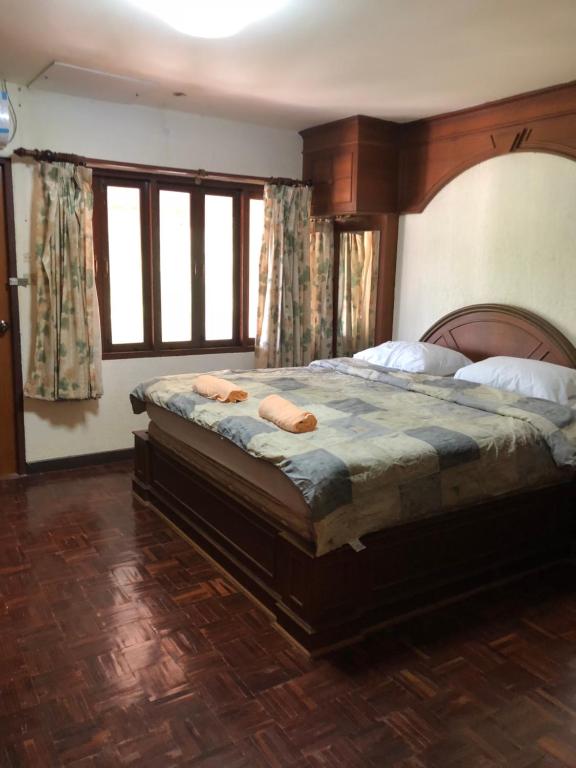 Postel nebo postele na pokoji v ubytování Dikachaya Hostel