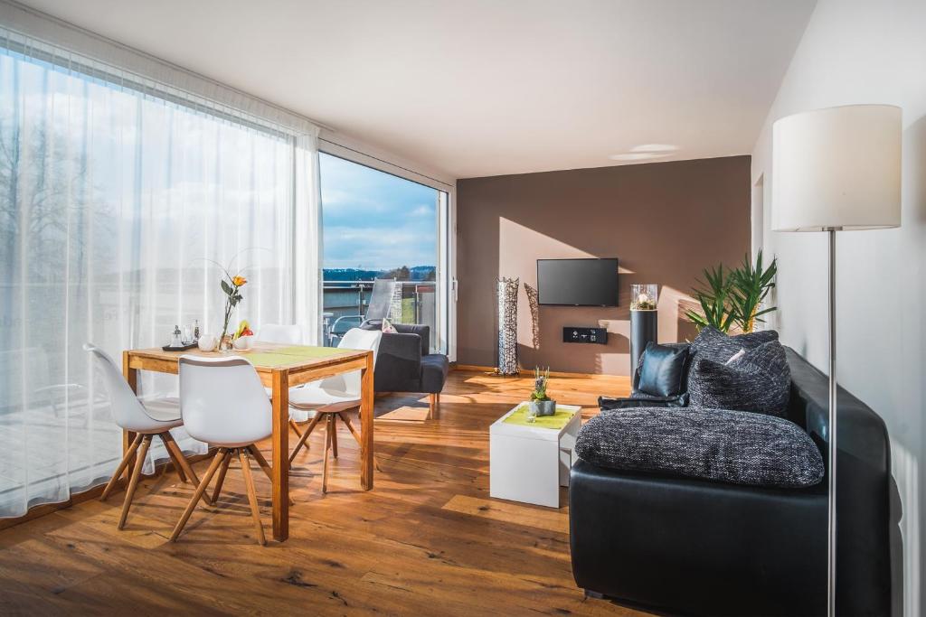 Posezení v ubytování Ferienhaus Sandra