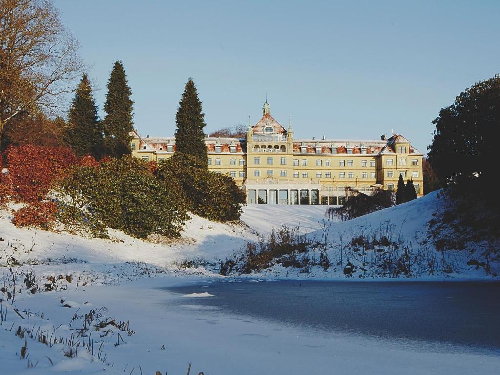 Hotel Vejlefjord v zimě