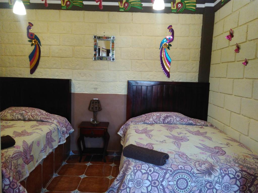 El Sueño de Quetzalcoatl - Habitación Gemela Con Baño Privado