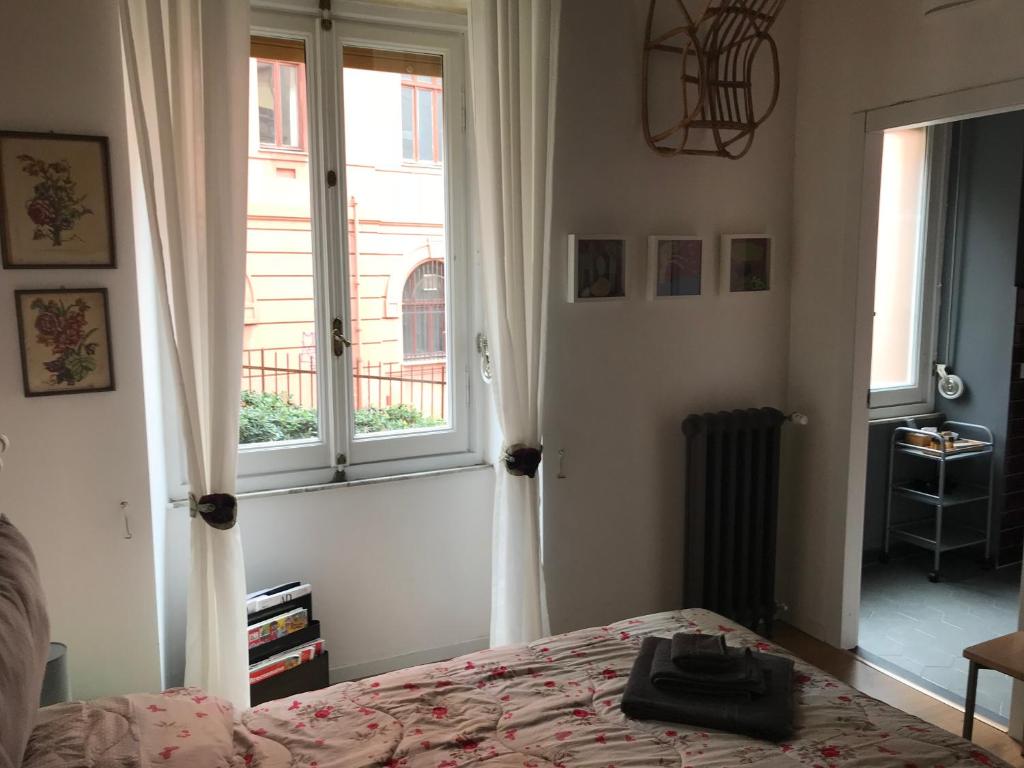 Postel nebo postele na pokoji v ubytování B&B U Sente
