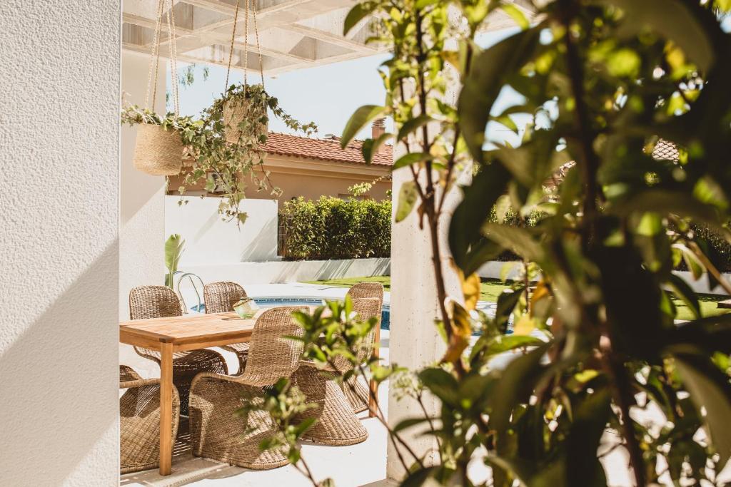 Vonkajšia záhrada v ubytovaní Villa Fernweh - Delta de l'Ebre