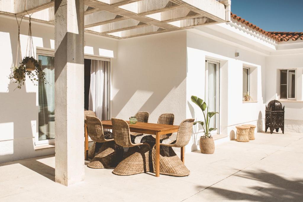 Balkón alebo terasa v ubytovaní Villa Fernweh - Delta de l'Ebre