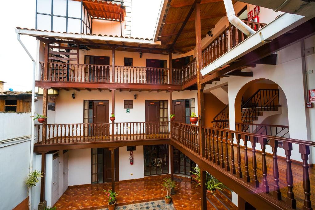 Balkón nebo terasa v ubytování Hostal Catequil