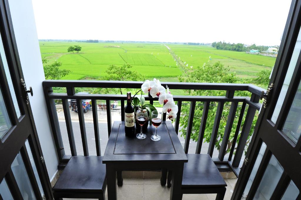 Balkón nebo terasa v ubytování Hoi An Bali Homestay