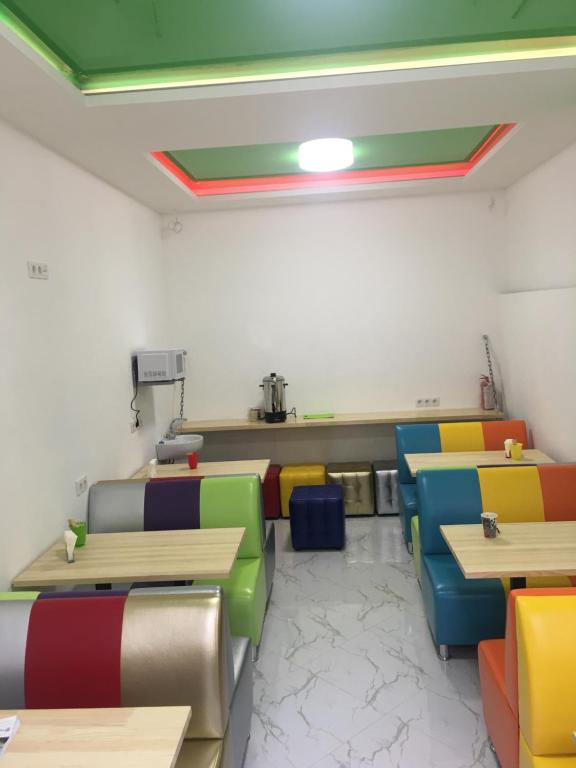 Posezení v ubytování Hostel Railway Kiev
