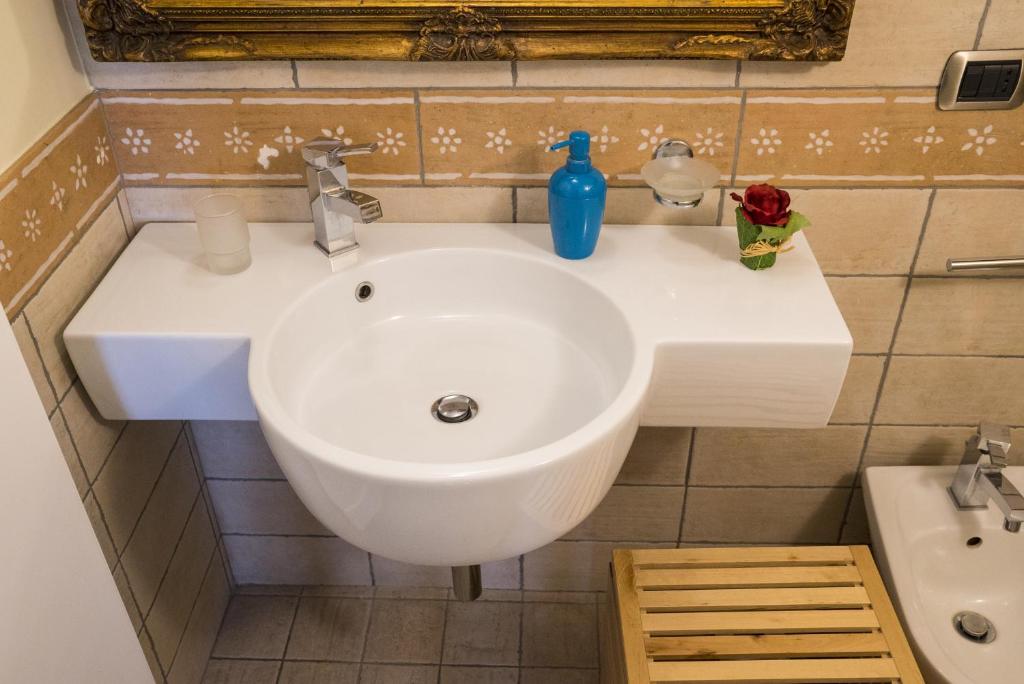 Kúpeľňa v ubytovaní RossoCorallo B&B
