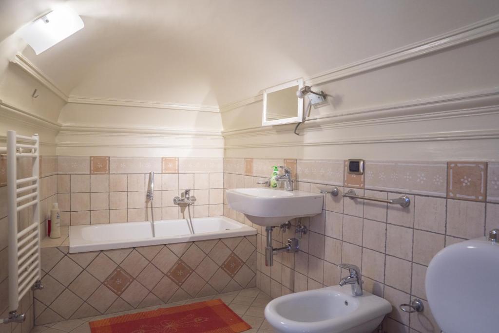 Kúpeľňa v ubytovaní RossoCorallo B&B