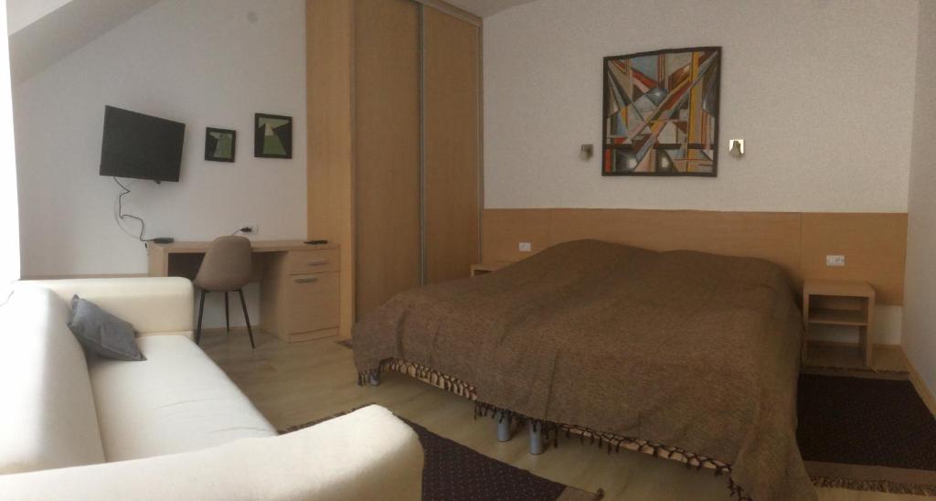 Ένα ή περισσότερα κρεβάτια σε δωμάτιο στο Apartment Mašić