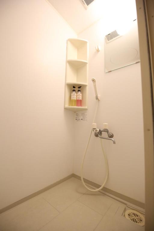 Koupelna v ubytování Hibari House