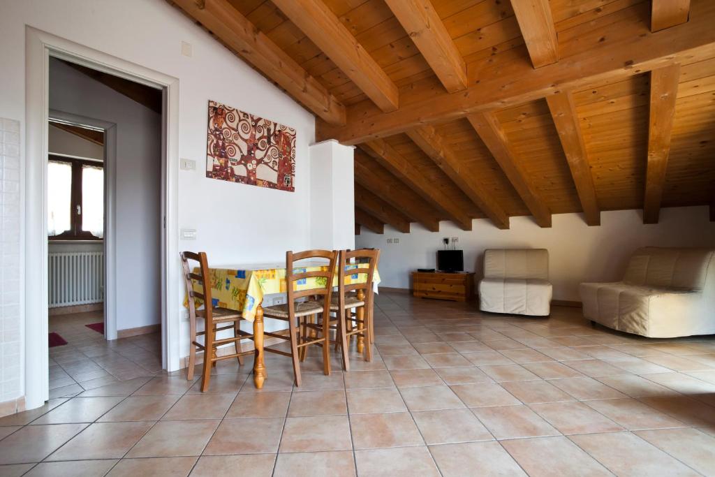 Posezení v ubytování Agriturismo Le Sigalette