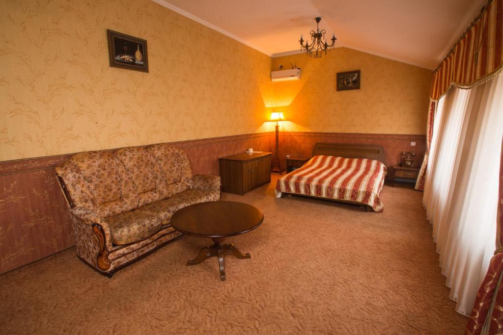 Posezení v ubytování Magnat Lux Hotel