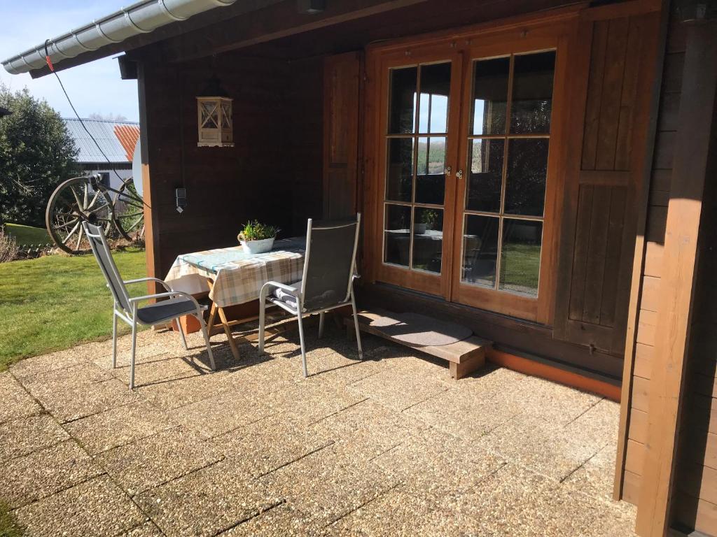Patio nebo venkovní prostory v ubytování Ferienhaus Sauerland