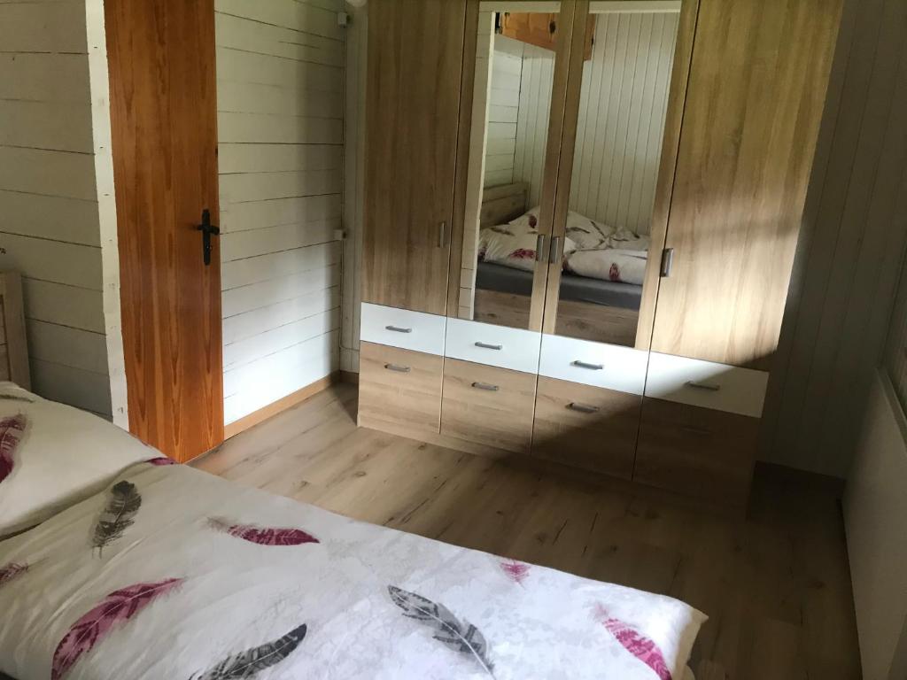 Postel nebo postele na pokoji v ubytování Ferienhaus Sauerland