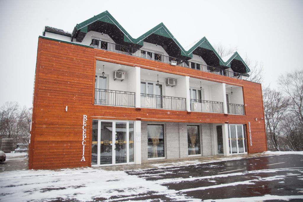Budova, kde se hotel nachází