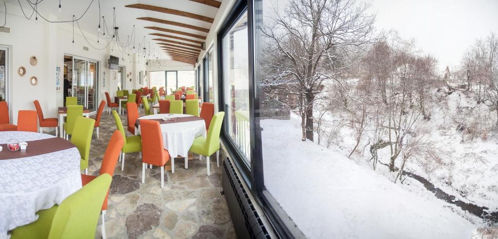 Hotel Serdar v zimě