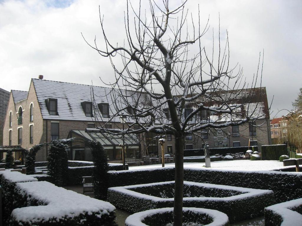 Begijnhof Hotel v zimě
