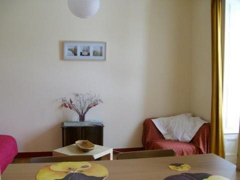 Posezení v ubytování Gîte du port Rhu