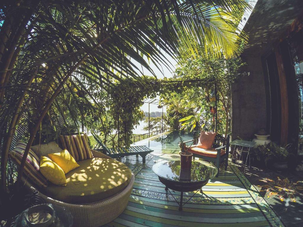 Zahrada ubytování Aathma Colombo House