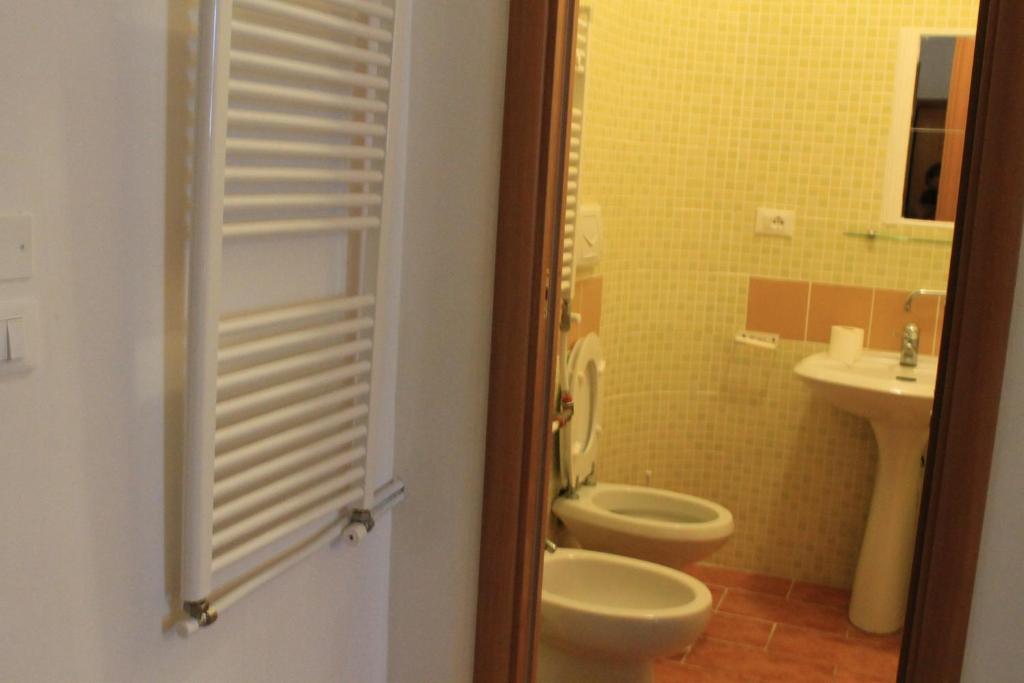 Koupelna v ubytování B&B Palazzo Manfredi Vieste, Fronte mare con Parcheggio