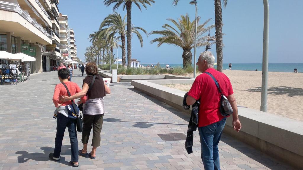 Hosté ubytování Apt a Calafell plage