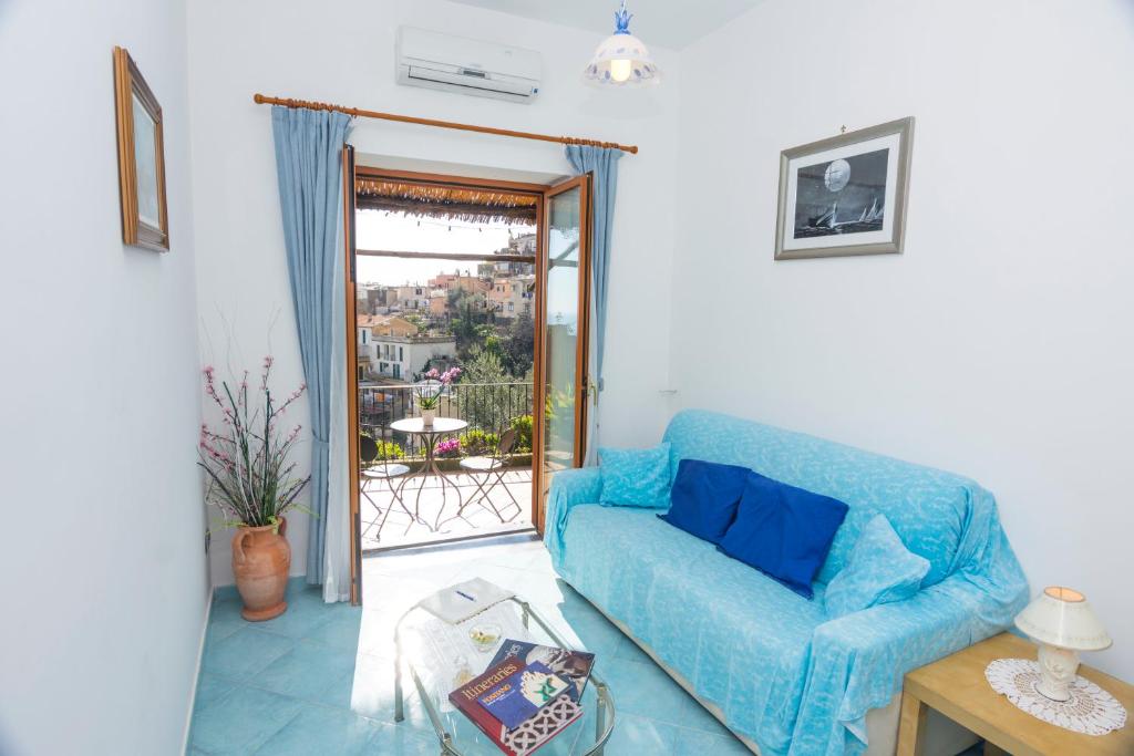 Posezení v ubytování Le Nereidi B&B