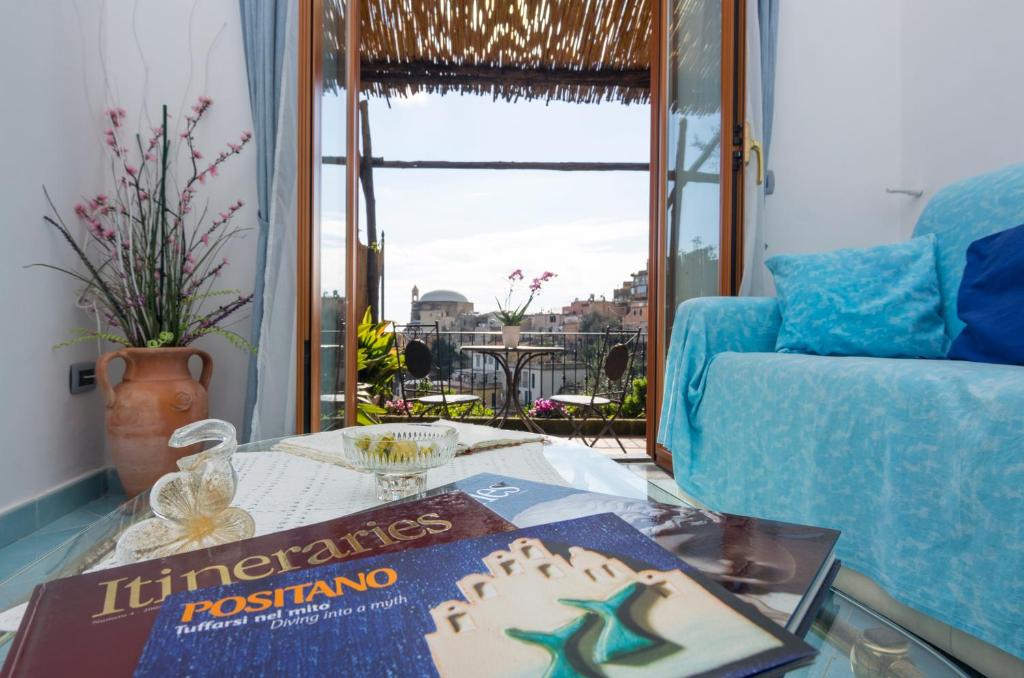 Posezení v ubytování Le Nereidi B&B