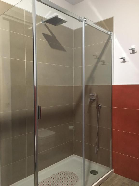 Koupelna v ubytování B&B ARCOBALENO