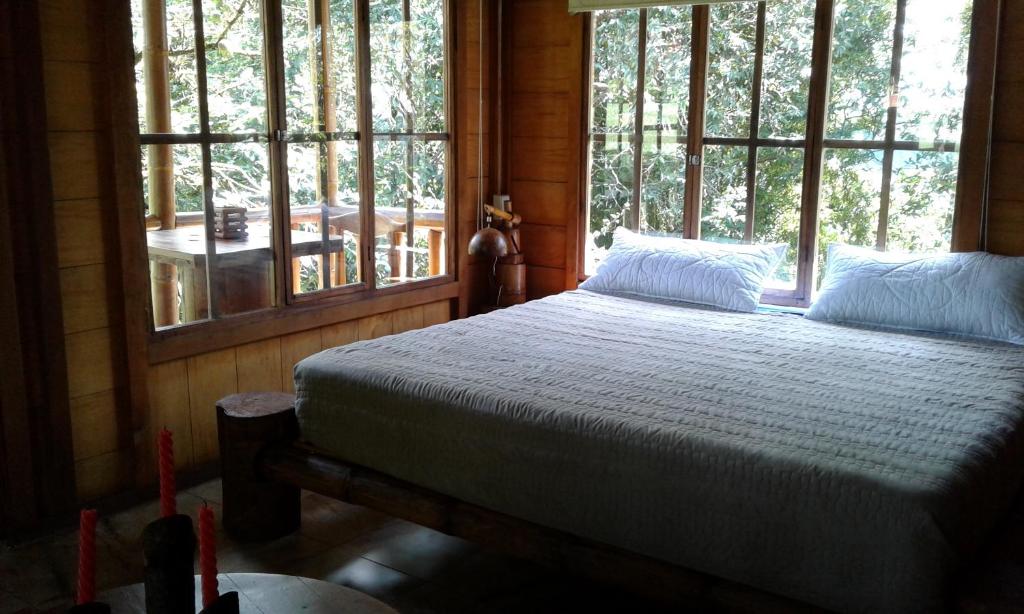 Postel nebo postele na pokoji v ubytování Estancia La Colina
