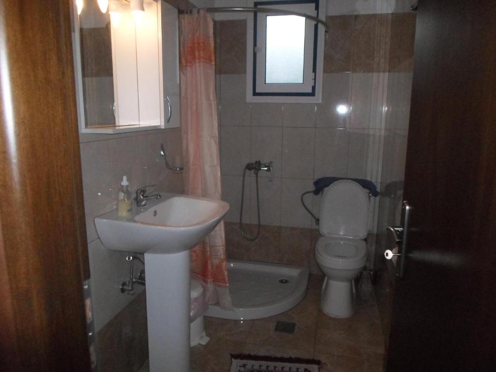 Een badkamer bij Nektaria Samos