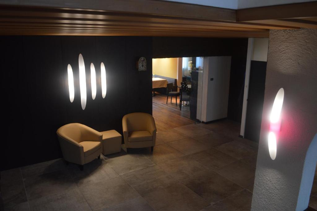 Posezení v ubytování Hotel Weingarten