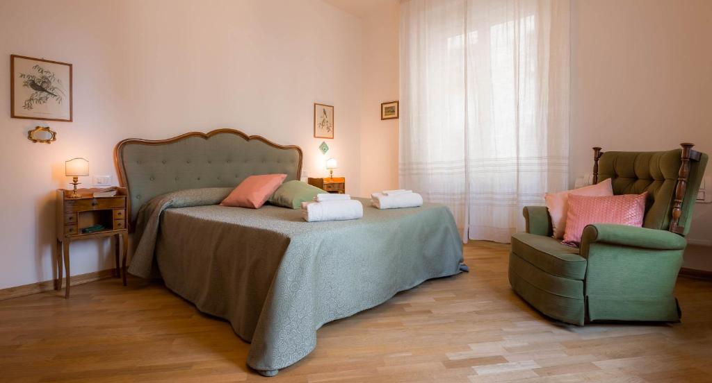 Posteľ alebo postele v izbe v ubytovaní Santa Felicita Apartments