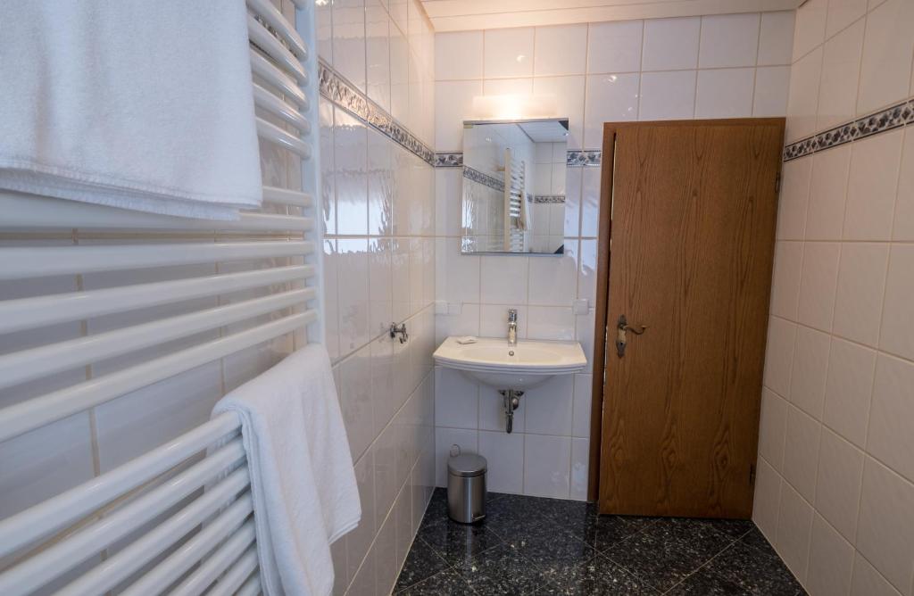 Koupelna v ubytování Ferienhaus Zimmer