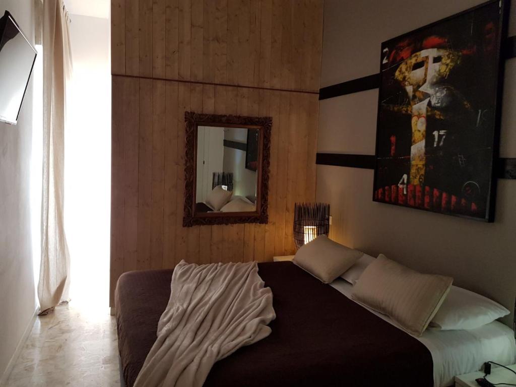 Postel nebo postele na pokoji v ubytování 3Jolie