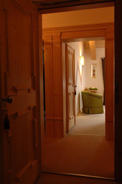 Postel nebo postele na pokoji v ubytování Romantic Hotel Excelsior
