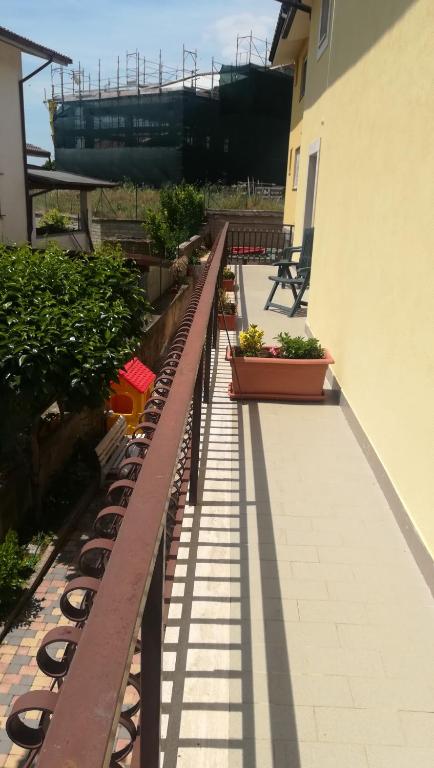Balkón nebo terasa v ubytování Complesso turistico Aurora - camere B&B