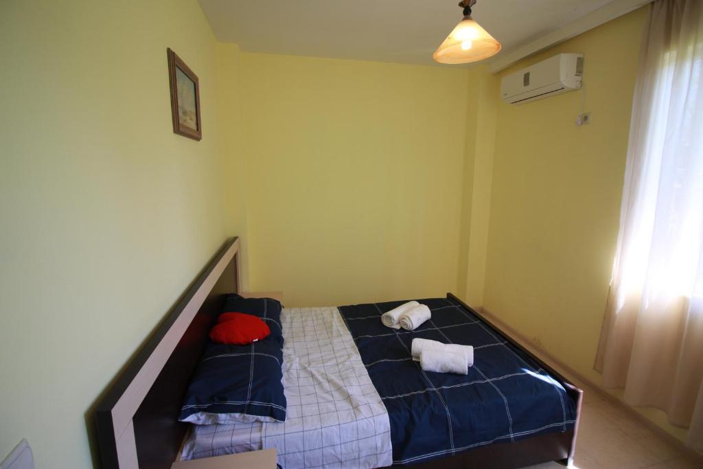 Postel nebo postele na pokoji v ubytování GALA Hotel Ureki