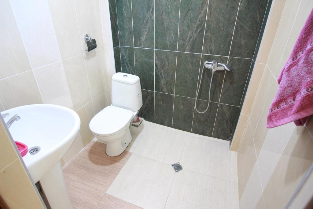 Koupelna v ubytování GALA Hotel Ureki