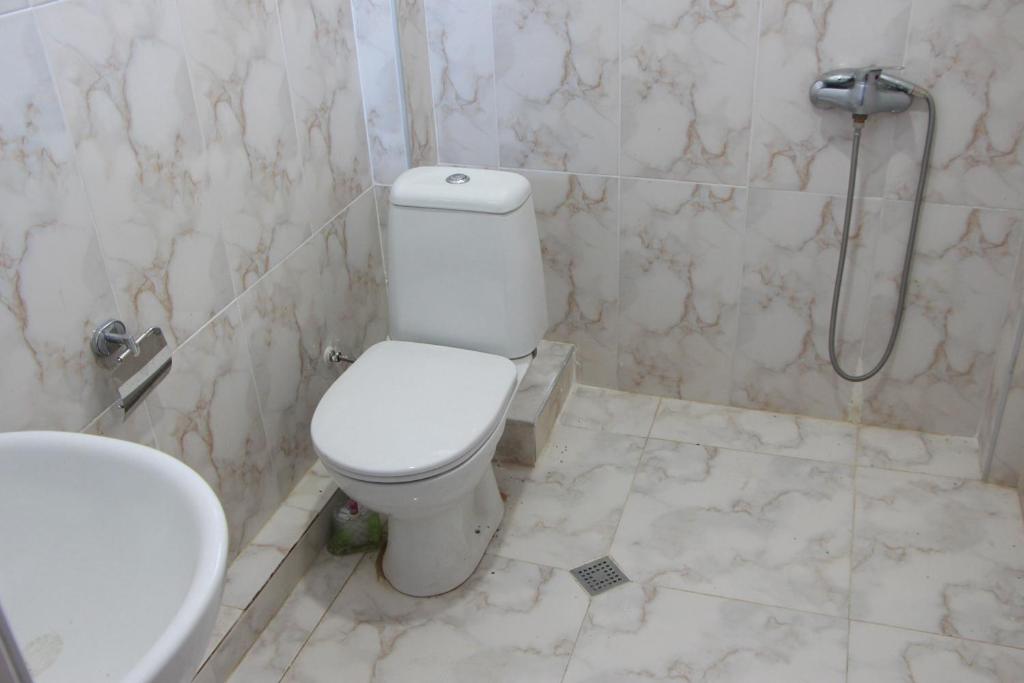 Koupelna v ubytování GALA Hotel Ureki