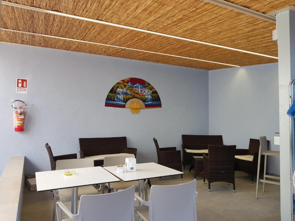 Posezení v ubytování Hotel I Pini