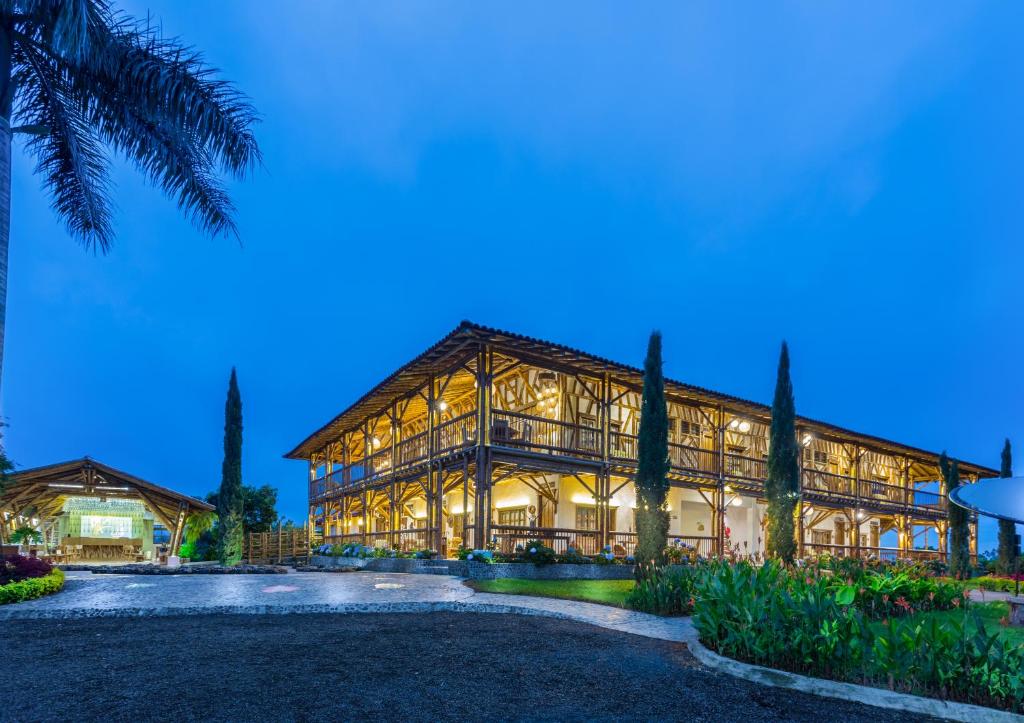 Zahrada ubytování Hotel Casa San Carlos Lodge Pereira