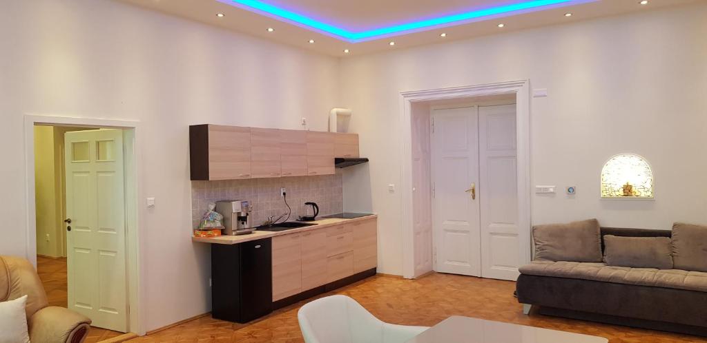 Posezení v ubytování Prague Centre Apartments