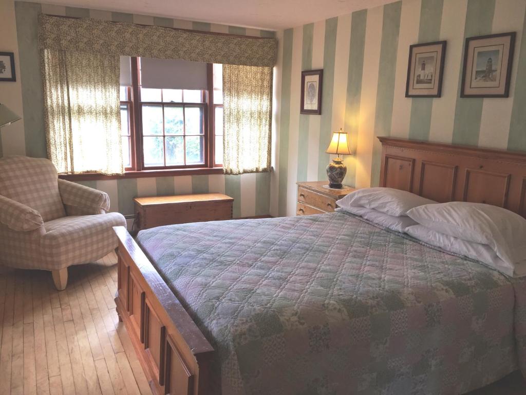 Postel nebo postele na pokoji v ubytování Watership Inn