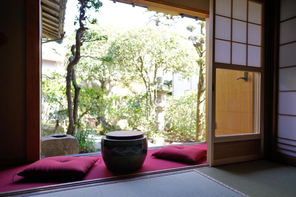 Zahrada ubytování Japanese Guesthouse Kinosaki Wakayo (Female Only)
