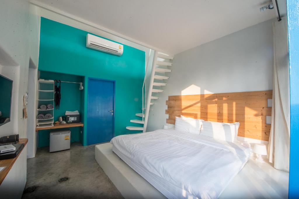 Postel nebo postele na pokoji v ubytování Pajamas Koh Chang