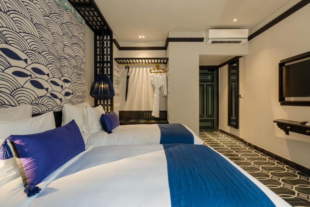 Phòng Deluxe Giường Đôi/2 Giường Đơn Nhìn Ra Biển